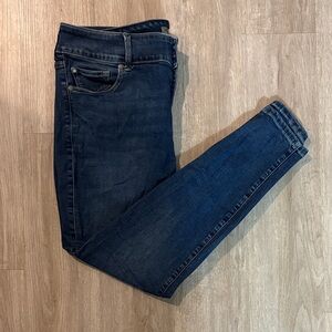 Torrid Dark Blue Skinny Jeans